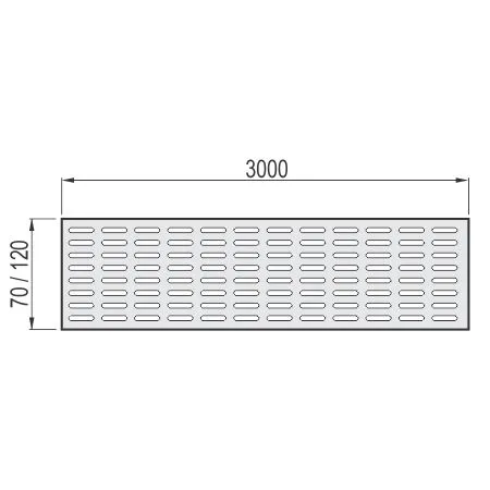 VENT ventilacione rešetke 300cm