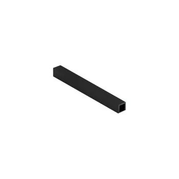 Al profil K 15x15x2,0mm crni
