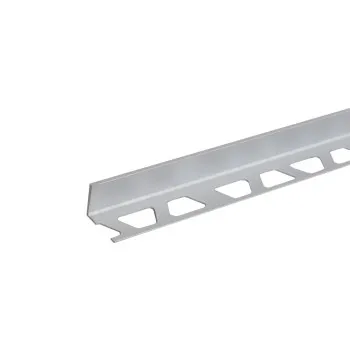KG AL flat profile H=18mm matte silver