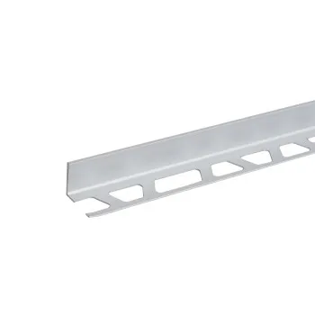 KG AL flat profile H=20mm matte silver