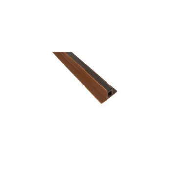 DIL U PVC profil H=9mm-braon-T