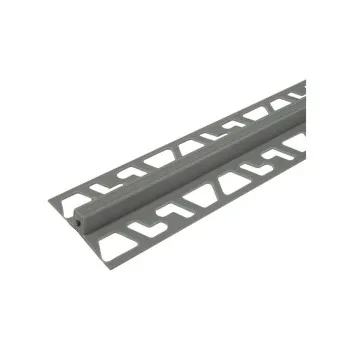 DIL U PVC profil H=10mm-siv AR