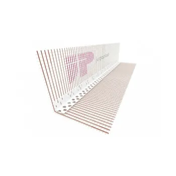 GRP Fasadni profil PVC beli
