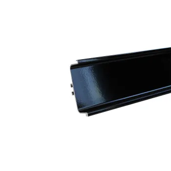 RU U GL-029 double-sided handle AL polished black