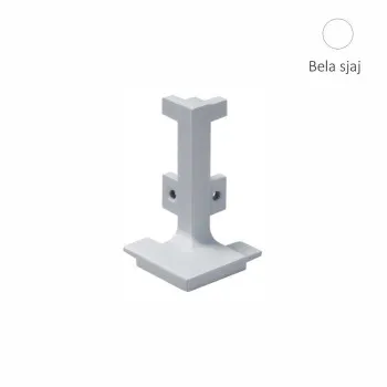 RU U GL-028 external corner polished white