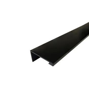 RU N 5025 pull handle AL polished black