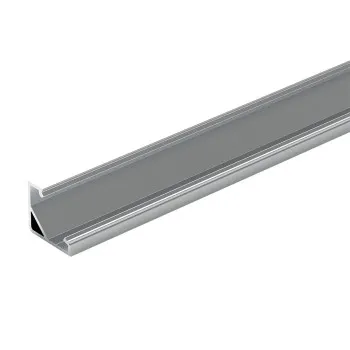 LED CORNER 16/18 AL matte silver L=2.5m