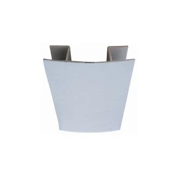 CN PVC corner 10cm flexible brushed aluminum foil