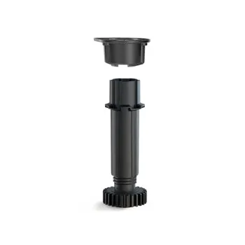 ABS leg 12cm Hector Lockey black MS