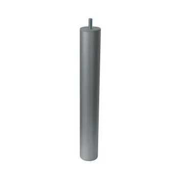 OD spacer Ø50mm L=45cm AL matte silver