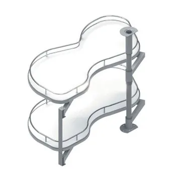 OŽE Concealed corner D soft-close