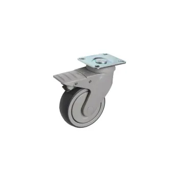 OT R fork caster Ø100 TPR/brake MF