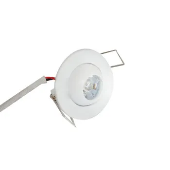 RAS svet.krug  KD68-1W bela WH