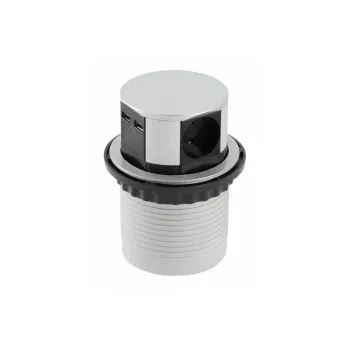 OU COMFORT socket Schuko + 2USB GTV