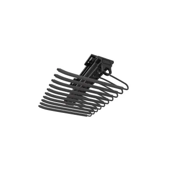 UP ceiling-mounted single-row trouser rack HS