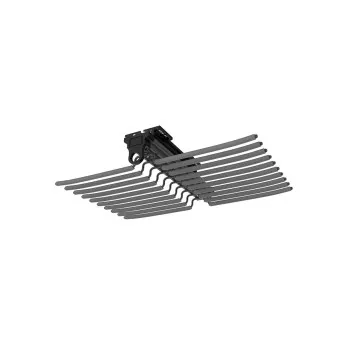 UP ceiling-mounted double-row trouser rack HS