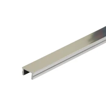 TK cover-glass 10mm L=3m AL polished silver
