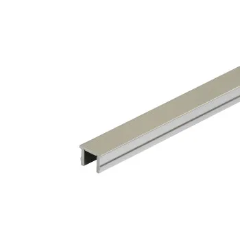 TK cover-glass 8mm L=3m AL polished silver