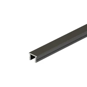 TK cover-glass 8mm L=3m AL BLACK
