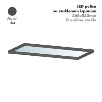 UPGS LED polica/A 864x530