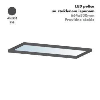 UPGS LED polica/A 664x530