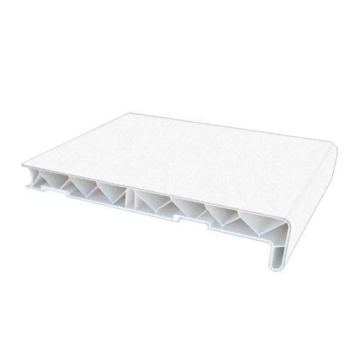 PPD PVC potpr.daska 100mm-bela