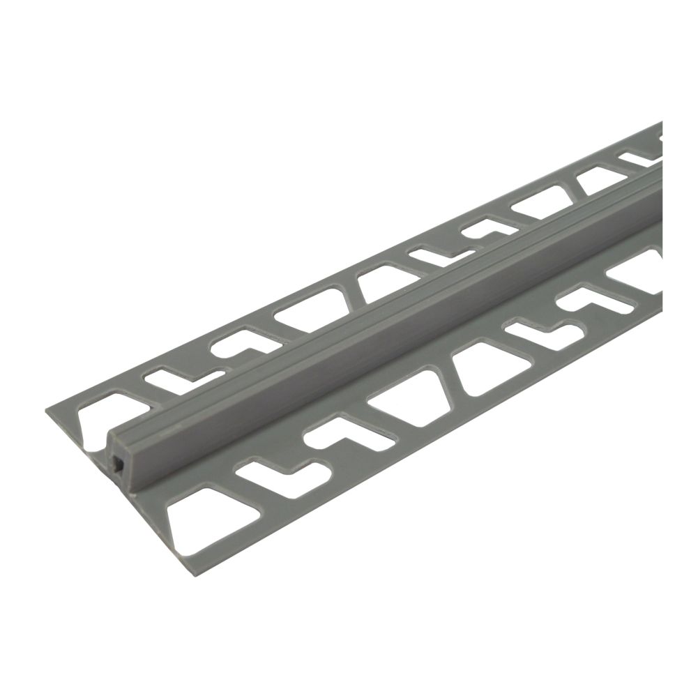 DIL U PVC profil H=12mm-siv AR