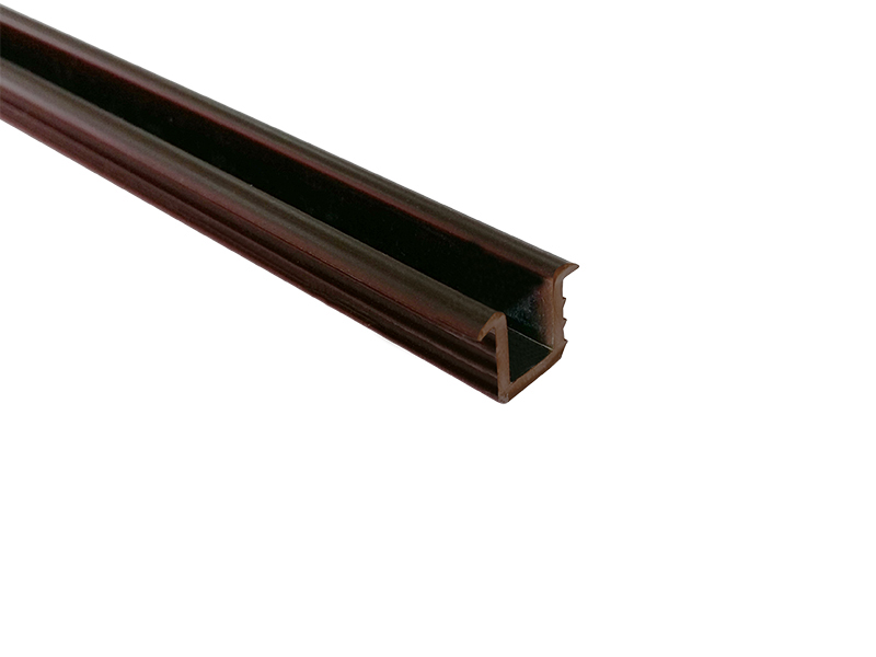 SL-30 PVC gornja šina-braon 2m