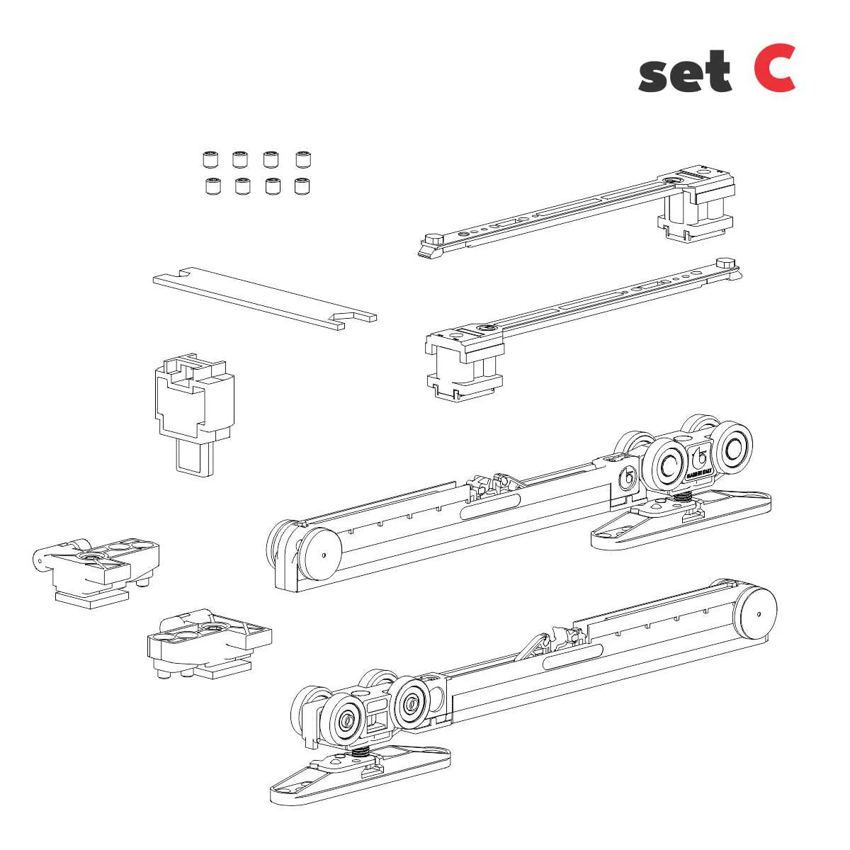 Vetro 40 Drag Fluid set meh. C
